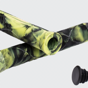 Anti-Slip Bicycle Handlebar Rubber TPE Grips Wholesale Colorful Two-Colors Combination Fashionable BMX Bicycle Handlebar Grip