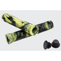Anti-Slip Bicycle Handlebar Rubber TPE Grips Wholesale Colorful Two-Colors Combination Fashionable BMX Bicycle Handlebar Grip