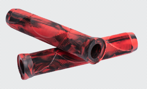 Anti-Slip Bicycle Handlebar Rubber TPE Grips Wholesale Colorful Two-Colors Combination Fashionable BMX Bicycle Handlebar Grip