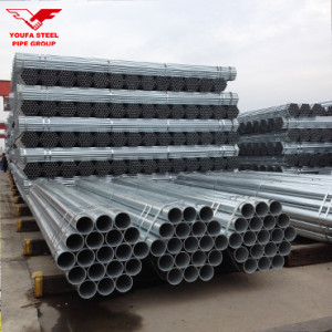 High Quality China Custom Made Ms Weld ERW Galvanized Steel Pipe