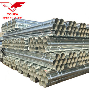 High Quality China Q195 Galvanized Welded Round Square Carbon Steel Pipe for Furniture
