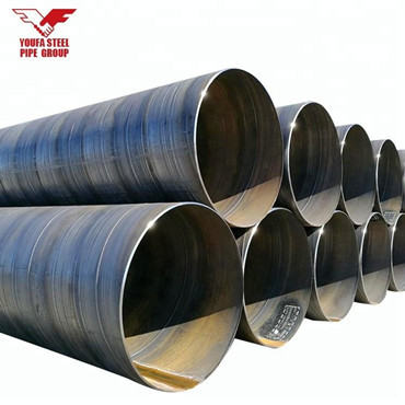 youfa factory Standard Spiral Steel tube Piling Pipes for Bridge / Port constructions