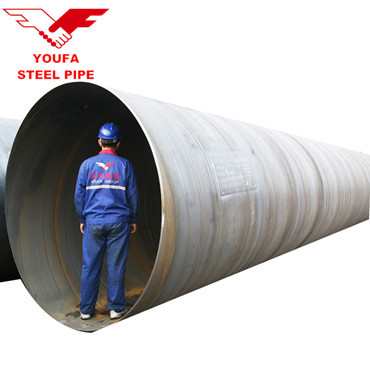 YOUFA  factory Standard Spiral Steel tube Piling Pipes for Bridge / Port constructions