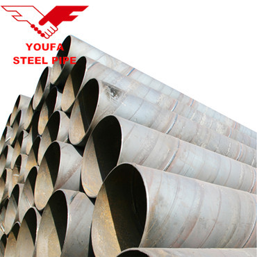 youfa factory Standard Spiral Steel tube Piling Pipes for Bridge / Port constructions