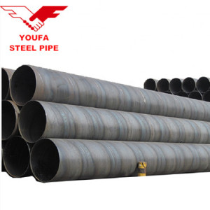 youfa factory Standard Spiral Steel tube Piling Pipes for Bridge / Port constructions