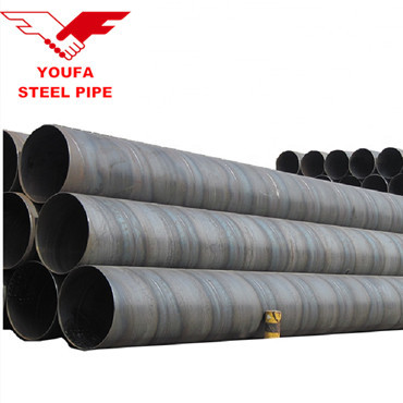 YOUFA  factory Standard Spiral Steel tube Piling Pipes for Bridge / Port constructions