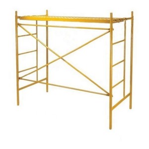 Manufacturers Construction Frame Scaffold Scaffolding H Frame Scaffolding Platform Galvanized Walk through Frame