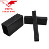 square bullet foot for 40mm square tube iron square tubing steel square tube