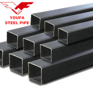 China Factory Youfa EN10219 Welded Black Square Rectangular Steel Tube Hollow Section Pipe