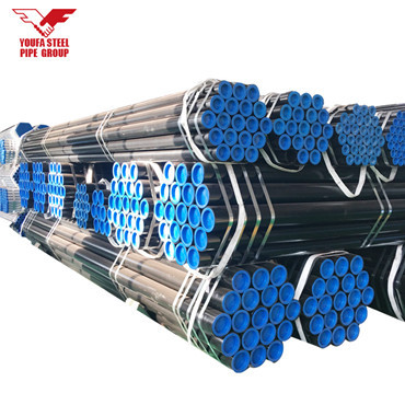YOUFA hight quality black Seamless carbon steel pipe