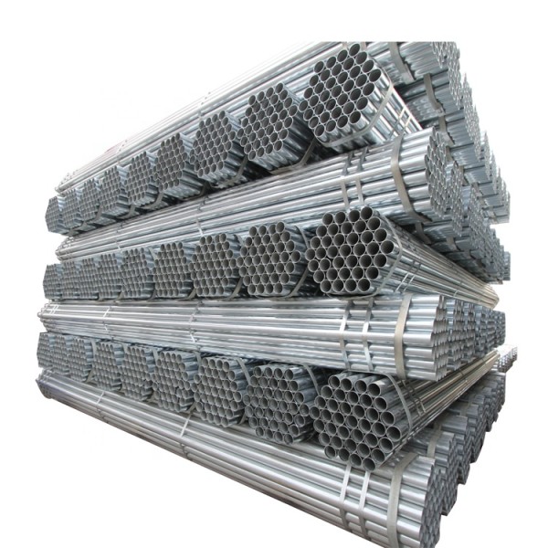 galvanized scaffolding carbon Round steel pipe Galvanized Tube For Construction