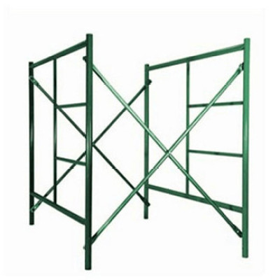 Thickness Powder Coated Q235 Steel Mason H Frame Scaffolding For Buildings Construction