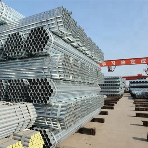 Customize size galvanized round steel pipe hot dip galvanized scaffolding steel tubes