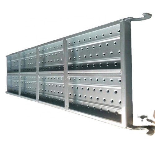 210mm  Galvanized scaffolding frame catwalk steel plank for construction