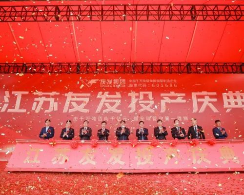 Warmly celebrate the official production of Jiangsu Youfa
