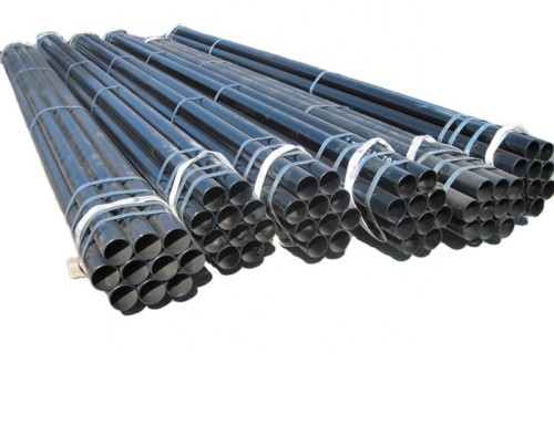 EN39 Scaffolding material steel pipe sizes 48.3 tube natural black ms round pipe