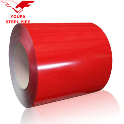 ral3001 Pre painted galvanized coils PPGI PPAZ iron steel coils roofing sheet