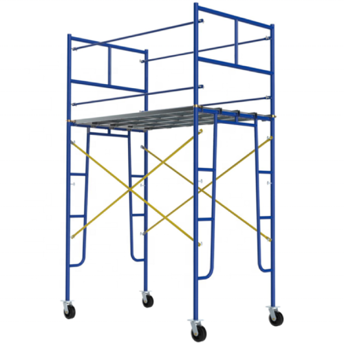 Hot sales scaffold for building ladder frame scaffolding with scaffold caster wheel