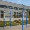 1219*914 mm mobile scrolling adjustable galvanized andamios frame scaffolding set