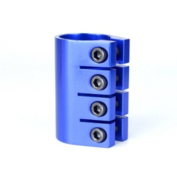 4 holes aluminum 6061 t6 anodizing stunt scooter clamp in scooter parts& accessories
