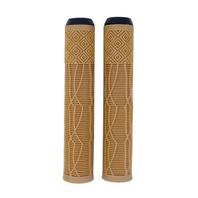 Hot selling brown TPR rubber handlebar handgrips for kick pro stunt scooter parts