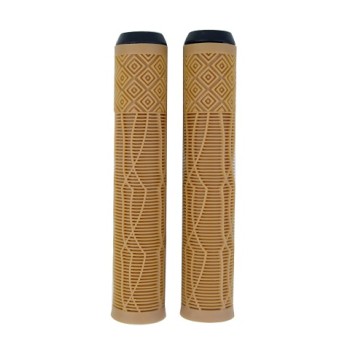 Hot selling brown TPR rubber handlebar handgrips for kick pro stunt scooter parts