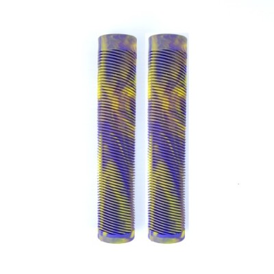 High quality fashion mixed color TPR rubber handlebar handgrips for kick stunt scooter