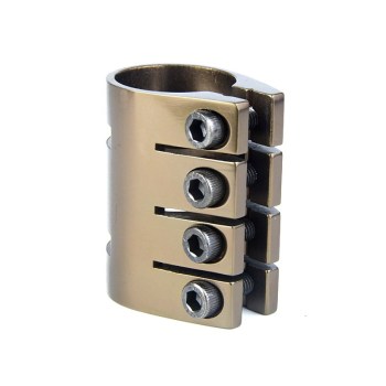 Factory Price Pro Scooter 4 Holes Anodized Clamp Aluminium CNC Clamps For Complete Stunt Scooter
