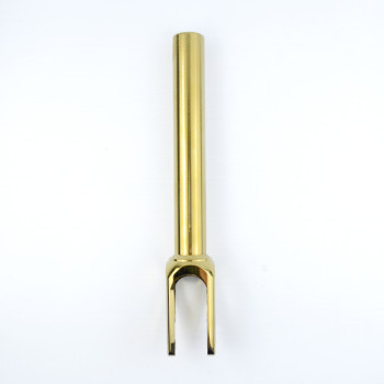 Factory Price Anodized Gold Aluminum CNC Stunt Scooter Fork With Customized Color