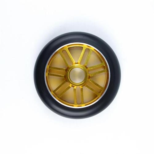 2 개의 바퀴 스쿠터를위한 주문 색깔 합금 중핵 110mm 보충 곡예 스쿠터 바퀴