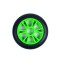 high rebound 100mm*24mm stunt Scooter Wheels With Plastic Core For Two Wheels freestyle Scooters