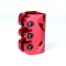High End Three Bolts Pro Stunt Scooter Clamp with Anodizing Red Color for Scooters