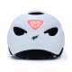 새로운 디자인 CPSC 인증 번쩍이는 빛을 가진 주문 고품질 PC 포탄 통합 스포츠 헬멧