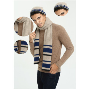 OEM factory new latest fashion design luxury 100% pure cashmere scarf for men wholesale