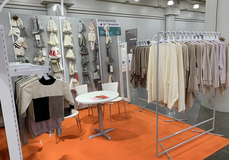 ewsca cashmere texworld booth