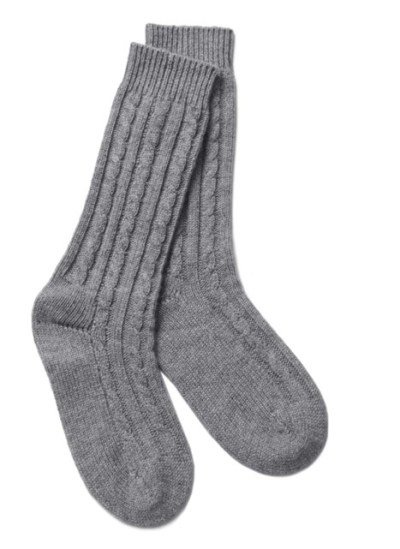 мягкие и очень теплые 100% чистые кашемировые носки для осени и зимы со склада