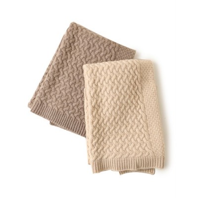 Wholesale custom new design high quality with cheap price 100% organic cashmere blankets for babies