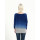 Modedesign Frauen Kaschmir Blend Pullover mit Dip-Dye-Druck