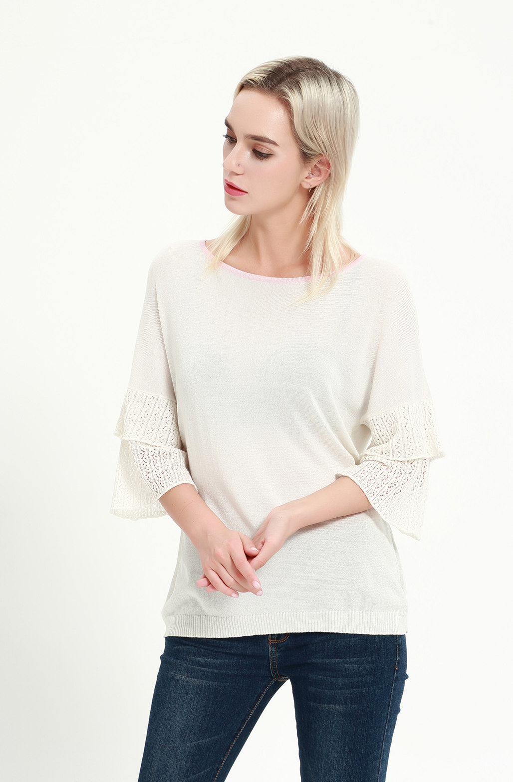 pull femme en cachemire