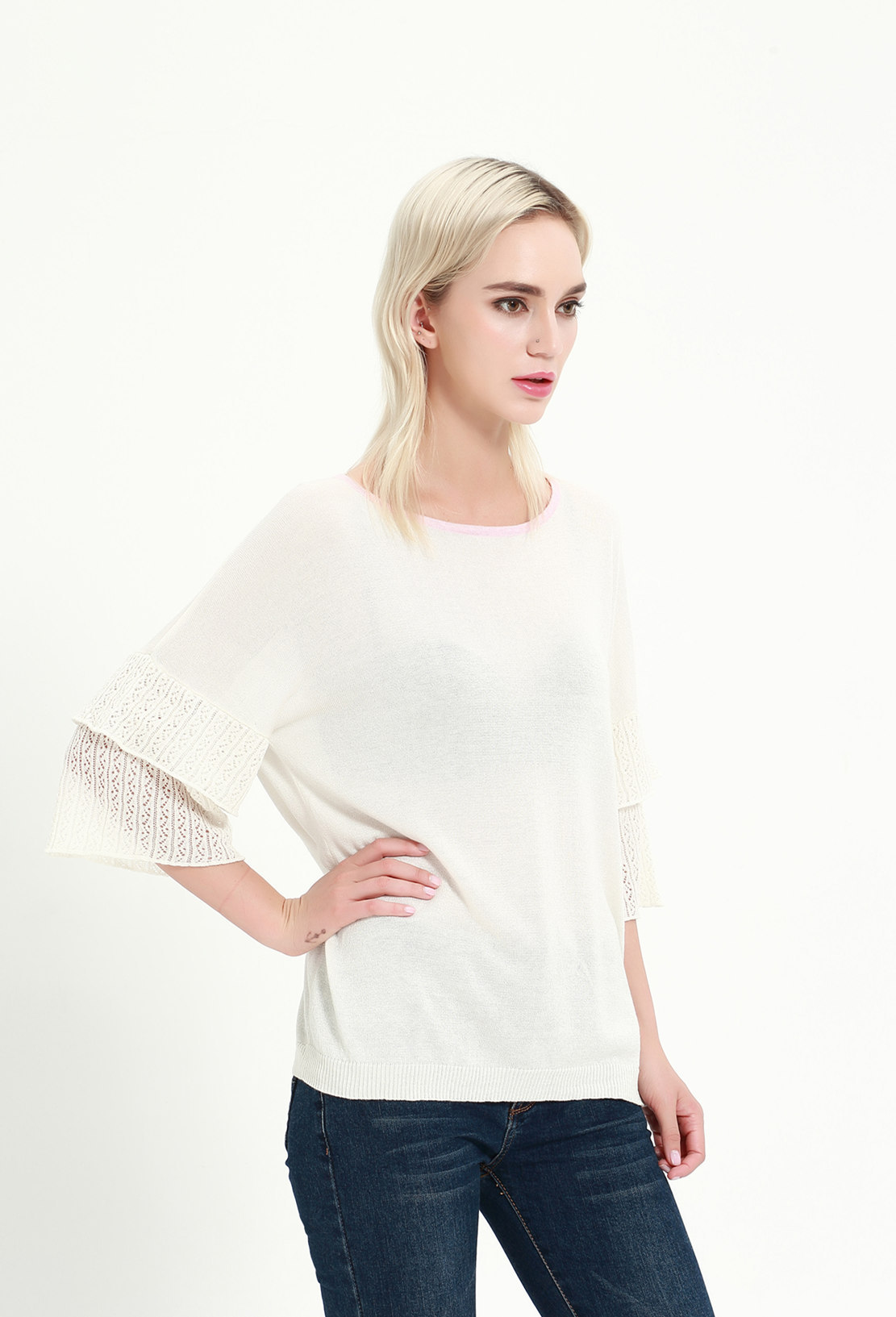 pull femme en cachemire