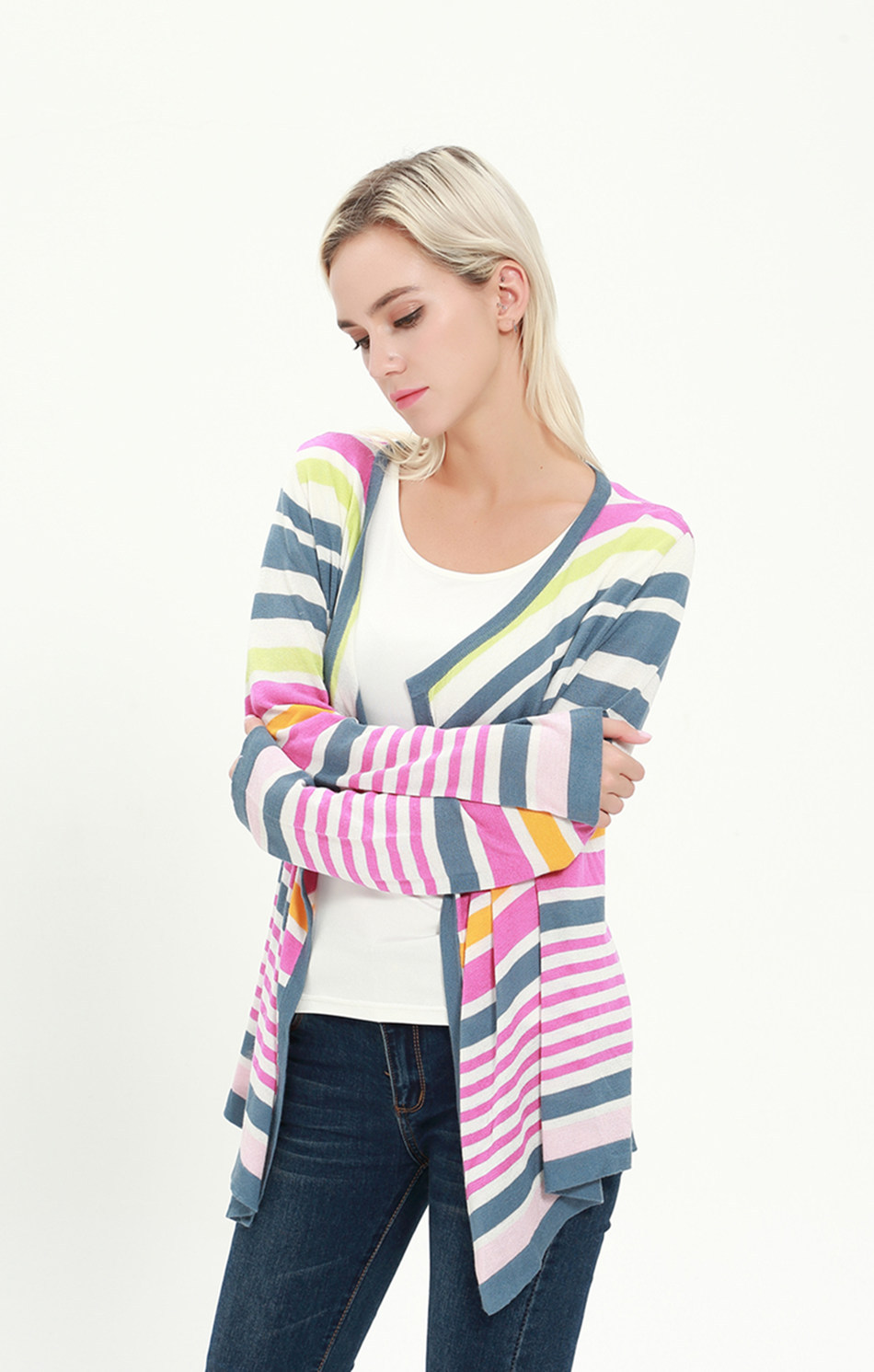 cardigan in seta cashmere