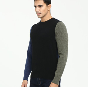 новый дизайн 100% чистый кашемировый свитер для мужчин