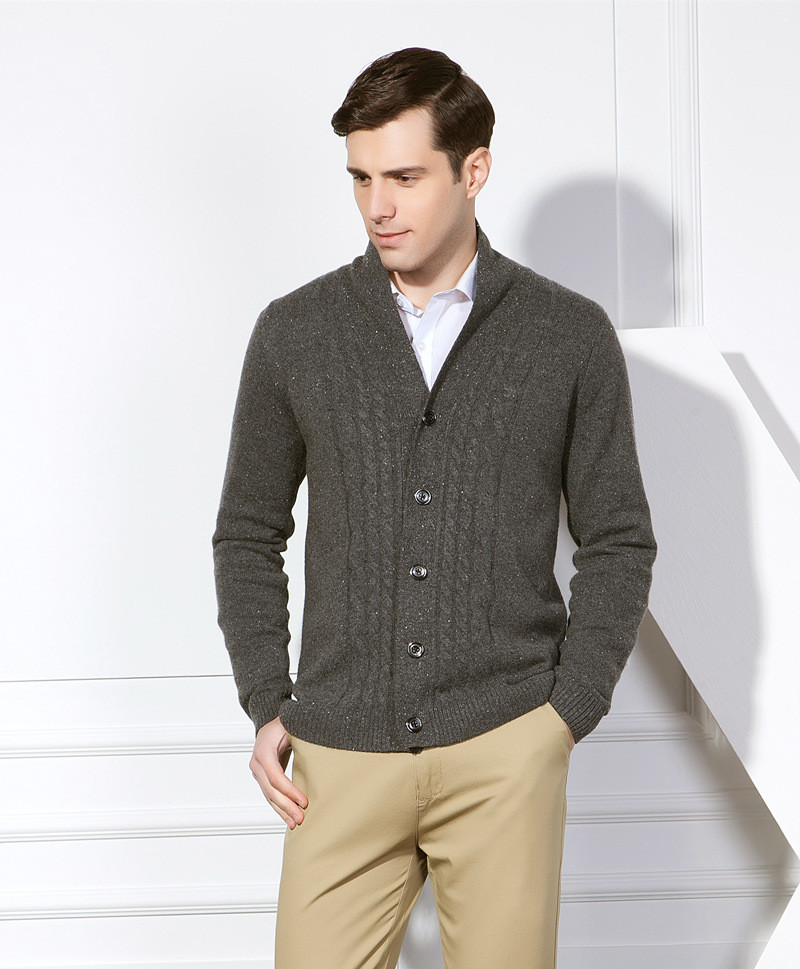 cardigan in cashmere