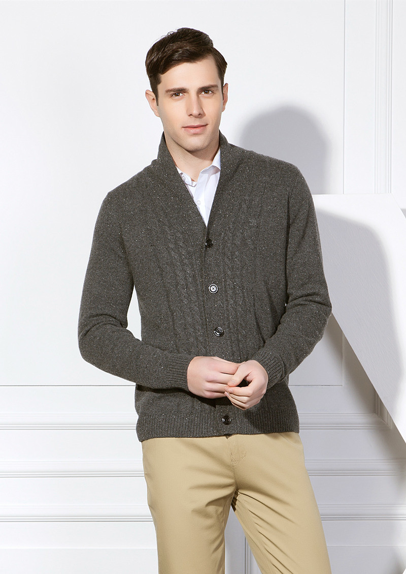 cardigan in cashmere