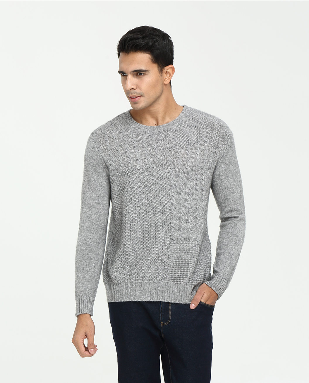 кашемировый мужской свитер