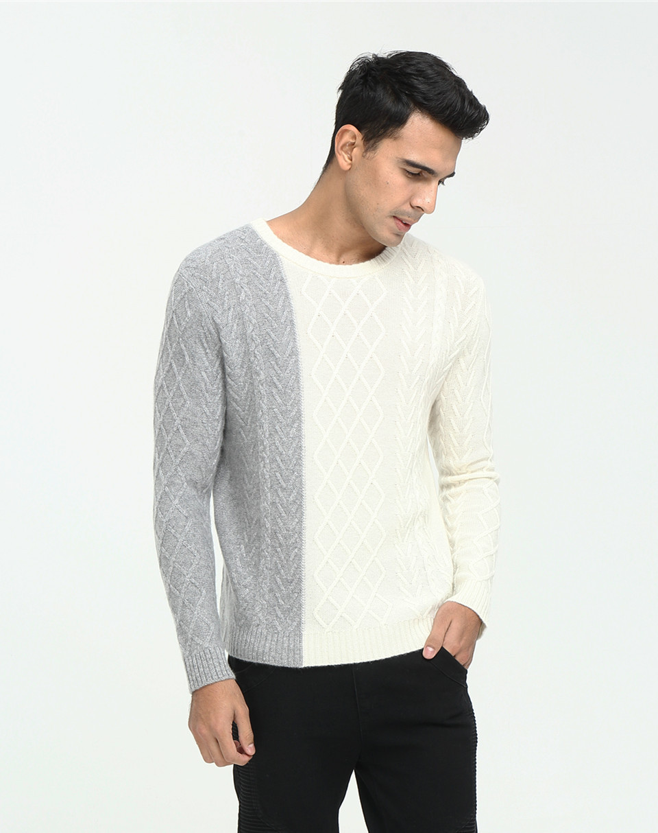 nouveau pull 100% cachemire pur pour homme