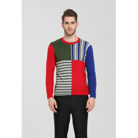 Wholesale original design high quality pure cashmere men sweater with multi colors China factory