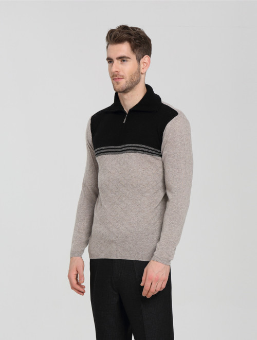 moda suéter de cachemir puro para hombres con múltiples colores
