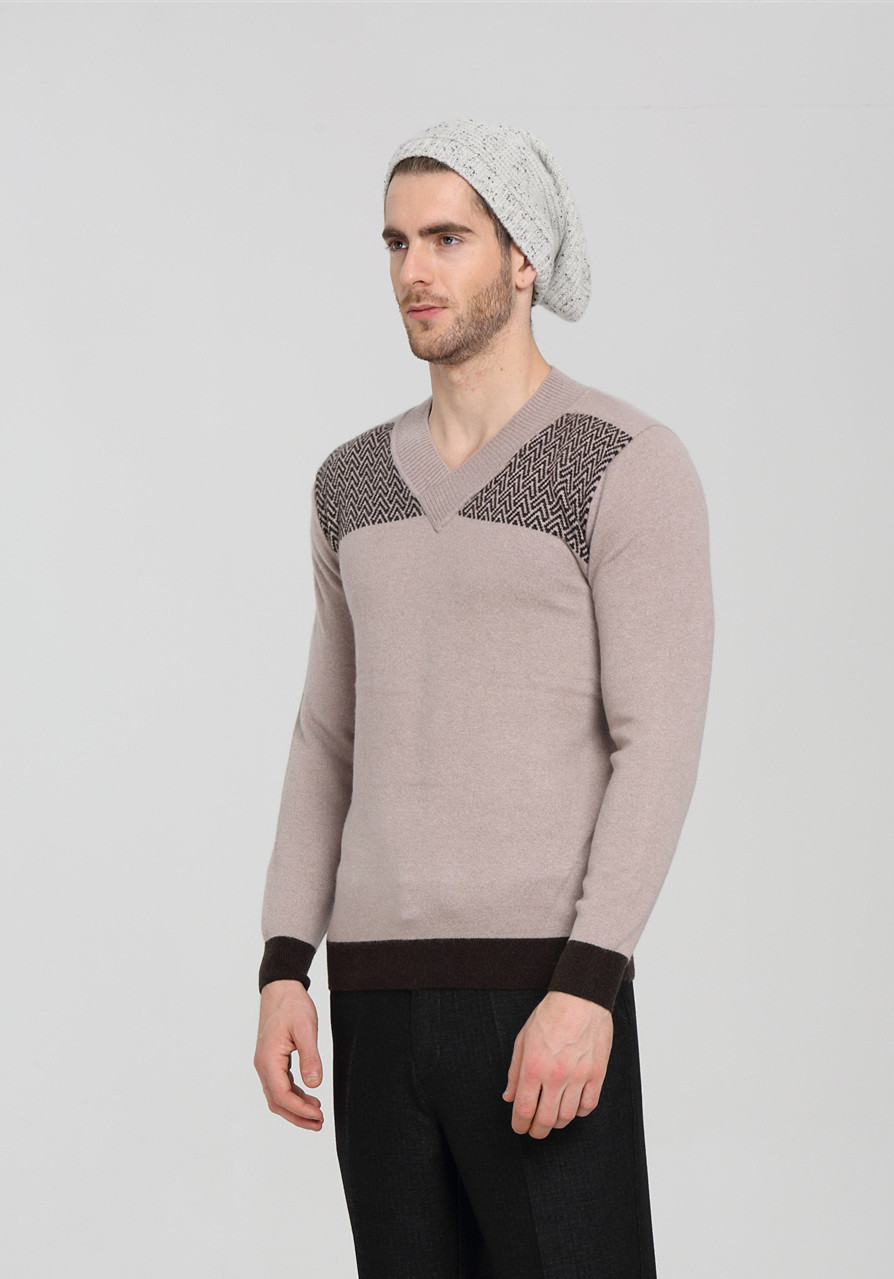 pull homme en cachemire