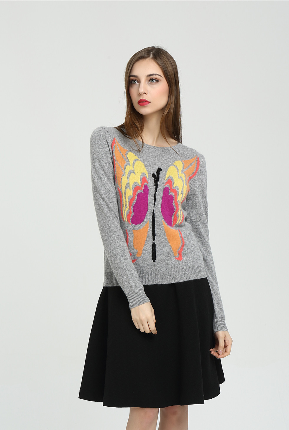 pull femme en cachemire